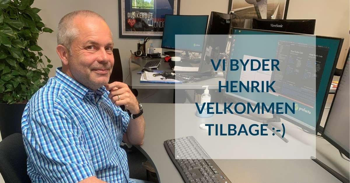 henrik kjelgaard tilbage hos profacto